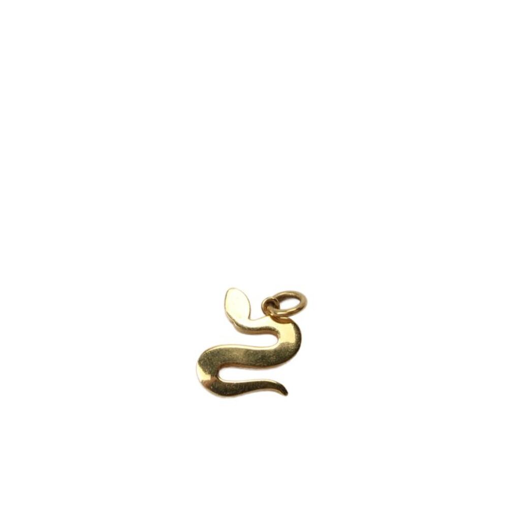 Dodo Pomellato Womens 18K Yellow Gold Snake Charm 3g